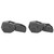 Fab Defense Flip-Up Sights AR-15 Front and Rear Black
