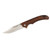 Remington Woodland Folding Knife Clip Point Brown