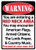 Rivers Edge Redneck Area Sign 12x17