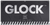 Glock AD02044 Fabric Banner Black 4 x 2