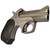Bond Arms Rowdy XL 45 Colt (Long Colt) Over Under Pistol 3.5" Barrel 2 Round Black Grip Silver Frame