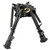 Harris S-BRM Bipod M-LOK 6-9" Black (Swivels with Spring Loaded Legs)