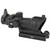 Trijicon ACOG TA01-M4A1 Rifle Scope 4x 32mm Tritium Illuminated Amber Crosshair 223 Remington Reticle with Iron Sights and TA51 Flattop Mount Matte Black