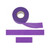Allen Flagging Tape 0.787 x 150 Feet Purple