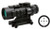 BLEMISHED Burris AR-536 Prism Sight with Picatinny Mount - 5x 36mm 20' FOV Ballistic CQ 5.56 Reticle Matte