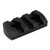 Kinetic Development Group 3-Slot Picatinny Rail Section M-LOK Aluminum Black - Image 1