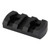 Kinetic Development Group 3-Slot Picatinny Rail Section M-LOK Aluminum Black - Image 2