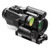 BLEMISHED Burris TMPR 3 Prism Sight 3x32 Black with FastFire M3 and Laser Sight
