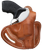 1791 Gunleather RVHX-1 Classic Brown Leather Belt Slide Holster, J-Frame, Right Hand, Size 1