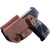 Mission First Tactical Leather Hybrid IWB/OWB Holster Taurus PT111/G2/G2C/G2S/G3c Brown