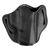 Uncle Mike's OWB Holster Size 2 Black Leather Right Hand