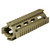 Firefield Carbine Two-Piece Quad Rail 6.7 Inch Dark Earth