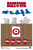 Action Target Back Yard Bull's Eye Target 23x35 Multi-Color 100 Pack