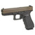 Glock 17 Gen4 9mm Luger Pistol 4.49" Barrel 17+1 Round Oil Rubbed Bronze