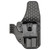 Fobus Handgun Holster with Paddle and Clip, Ambidextrous, Black