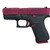 Glock 43X 9mm Luger Pistol 3.41" Barrel 10+1 Round Black Cherry Glitter