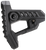 Strike Industries STRIKE-POLY-PIT-BK Pit Stock Black Polymer 3.87"