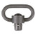 Midwest Industries Heavy Duty Push Button Quick Detachable Sling Swivel 1-1/4" Steel