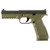 American Precision Firearms Strike One 9mm Pistol 5" Barrel 17+1 Rounds Olive Drab Green