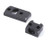 Weaver 2-Piece Grand Slam Steel Dovetail Scope Base Mauser FN Black