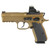 CZ Shadow 2 Compact 9mm Luger Pistol 4" Barrel 15+1 Round Burnt Bronze Slide Black Grip Burnt Bronze Frame Holosun 508T-RD - Image 1