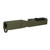 Grey Ghost Precision Glock 19 Gen3 Slide RMR Cutout V5 OD Green - Image 3