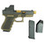 Glock 19 Gen3 9mm Luger Pistol 4.6" Threaded Gold Barrel 15+1 Round Flat Dark Earth