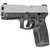 Taurus G3 9mm Luger Pistol 4.0" Barrel 15+1 Round Matte Stainless Slide Black Frame