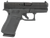 Glock G43X 9mm Luger Pistol 3.41" Barrel 10+1 Round Black (Slimline Design, nDLC Finish)