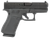 Glock G43X 9mm Luger Pistol 3.41" Barrel 10+1 Round Black (Slimline Design, nDLC Finish)