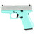 Glock 43X 9mm Luger Pistol 10+1 Round Robins Egg Blue Frame Silver Slide