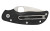 Spyderco CAT Pocket Knife G-10 Handle PlainEdge Blade Black