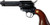 Cimarron Pistoleer 45 LC Revolver 4.75" Blued Barrel Walnut Grip