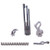 Cylinder & Slide Tactical 2 Chamfered Match Trigger Pull 5-Piece Set 1911 Government, Commander 4 lb Steel in the White