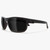 Edge Eyewear Defiance Shooting Glasses Black Frame Polarized Smoke Lens