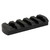 Kinetic Development Group M-LOK 5-Slot Picatinny Rail Black