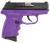 SCCY CPX-3CBPUG3 .380 Pistol 3.1" Barrel 10+1 Round Black Slide Purple Grip