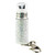 Sabre Jeweled Pepper Spray with Snap Clip Silver