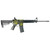 Ruger AR-556 Rifle, 5.56 NATO, 30-Round Magazine, 16.10" Barrel, Custom Bazooka Green Distressed Finish