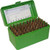 MTM Case-Gard R-50 Series Rifle Ammo Box .375 Rem UM, .375 Wby Mag 50-Round Green