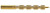 J. Dewey Rifle Cleaning Jag .25/6.5mm 8-36 Thread Brass