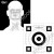 VIKING VTAC MARKSMANSHIP TARGET (100)