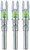 Nockturnal Lighted Nock Green S-Series 3-Pack