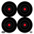 Birchwood Casey Dirty Bird 6 Inch Bullseye Targets 100 Count