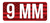 MTM Ammo Caliber Labels 9mm Red 8-Pack