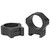 Warne Maxima Horizontal 30mm Scope Rings Matte Black Medium