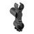 AK-47 FRONT SIGHT GAS BLOCK .591 STEEL BLACK