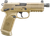 FN America FNX-45 Tactical .45 ACP Pistol 5.3" Threaded Barrel 10+1 Round FDE