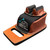 EDGEBAG ORG W/GRAB HANDLE STD 3-1/2''H 3/8'' SPREAD BLACK