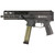 Grand Power Stribog SP45A3 45 ACP Pistol 8" Barrel 20+1 Round Black (Non-Reciprocating Charging Handle, Backup Flip-Up Sights)